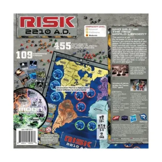 Risk 2210 A.D. (2024 Edition) Board Game image {1}