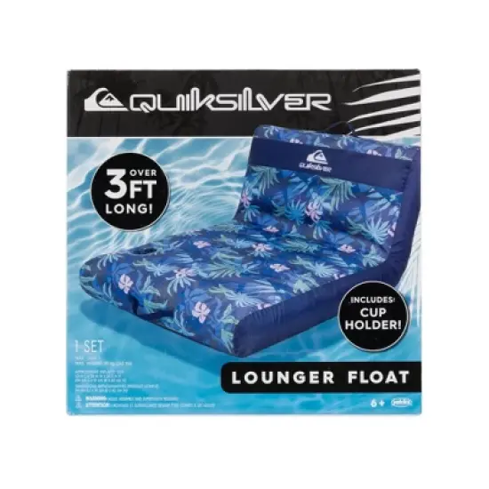 Quiksilver Floral Mini Lounger - Blue image {1}