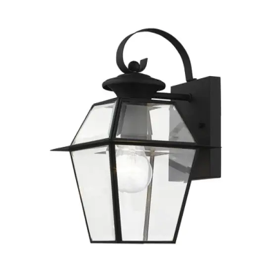 Livex Lighting Westover 1 - Light Wall Light in  Black image {2}