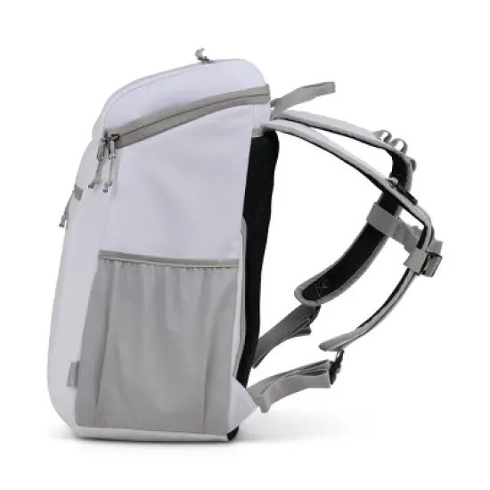 Igloo Marine 20" 9qt Backpack Cooler - White: Odor-Resistant, Outside Storage Pocket image {4}