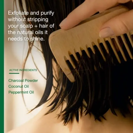 Raw Sugar Pure Scalp Therapy Treatment - Coconut + Peppermint Oil - 6.7 fl oz image {2}