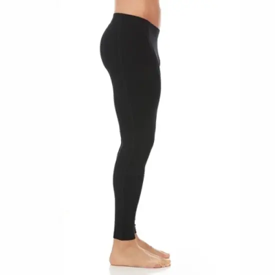 Minus33 Merino Wool Midweight - Men's Wool Flyless Running Tight Woolverino Black S image {2}