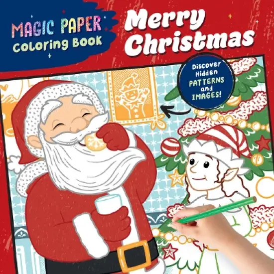Magic Paper Coloring Book: Merry Christmas! - (Paperback) image {1}