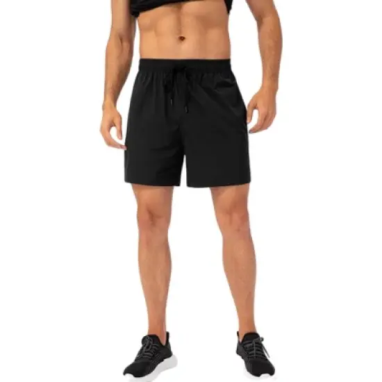 Anna-Kaci Active Men's Drawstring Waist Quick-Dry Shorts with Elastic Band and Side Pockets image {1}