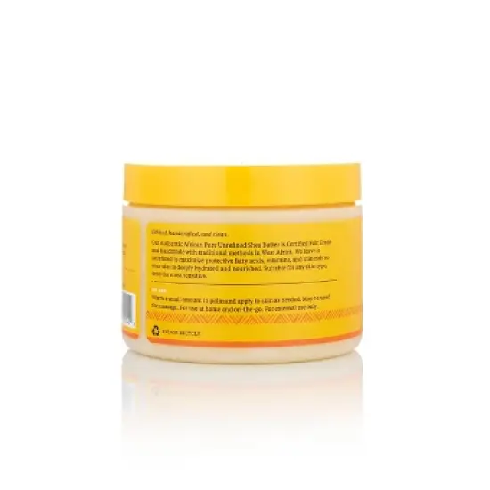 Alaffia Pure Unrefined Shea Butter - Unscented - 11oz image {1}