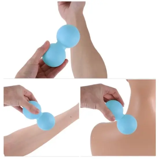 Unique Bargains Comfortable Massage ball Manual Massager Tools 4.76"x2.56"x2.56" 1 Pc image {3}