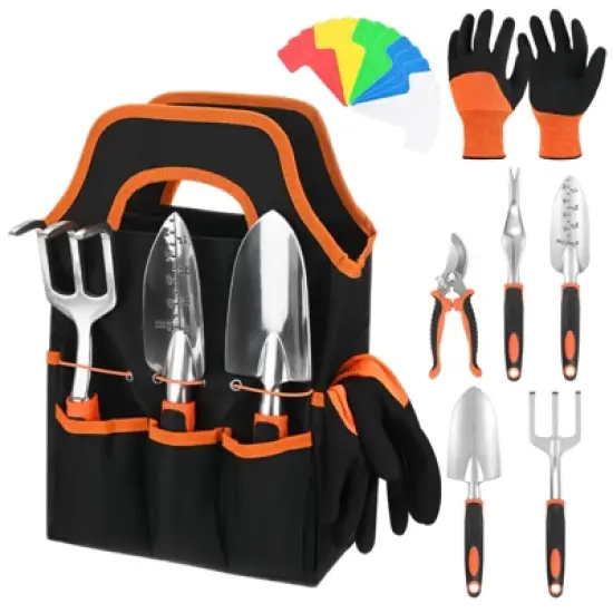 Unique Bargains Durable Ergonomic Lightweight Rust Resistant Garden Tool Set image {7}