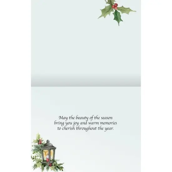 LANG 18ct Christmas Tree Boxed Holiday Greeting Card Pack image {2}