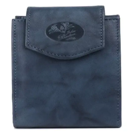 Julia Buxton Heiress Leather Convertible RFID Blocking Billfold Wallet image {4}