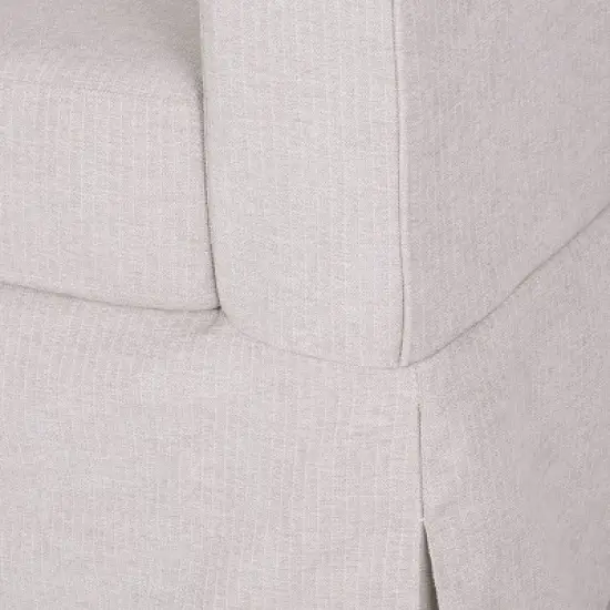 Arrastra Contemporary Fabric 3 Seater Sofa with Skirt - Christopher Knight Home image {7}