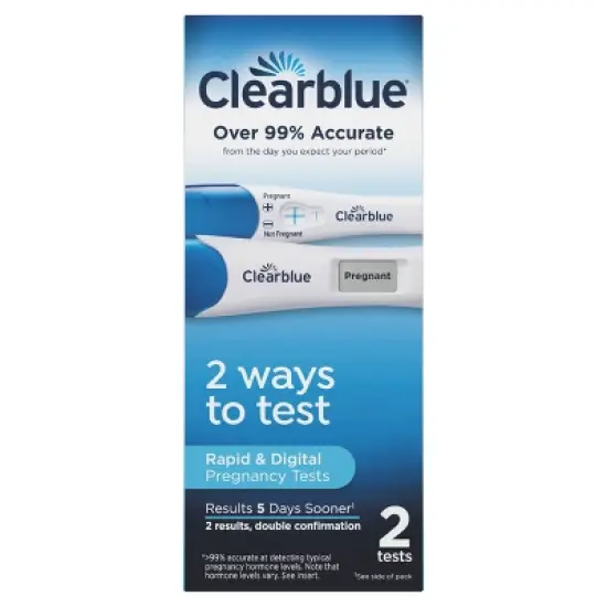 Clearblue Pregnancy Test Combo Pack image {15}