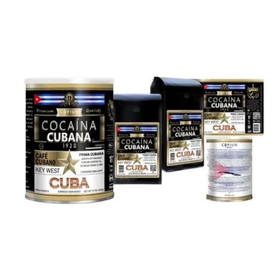 Cocaina Cubana - 1920 - 100% Arabica Coffee - Intensity 12 - Caf&eacute; COPIUM image {1}