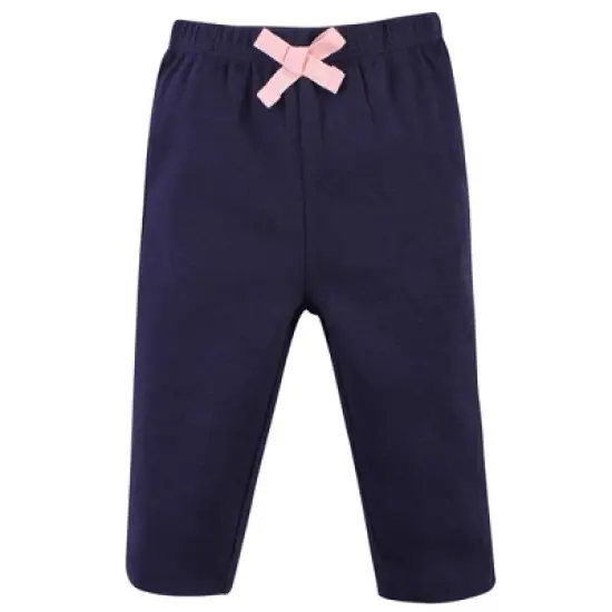 Touched by Nature Baby and Toddler Girl Organic Cotton Hoodie, Bodysuit or Tee Top, and Pant, Bright Butterflies image {3}