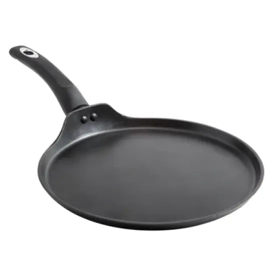 Oster Allston 11 in. Round Pancake Tawa Pan in Black image {3}