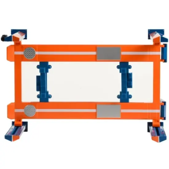 Adjustable Four Post Lift "Gulf Oil #2" Blue and Orange for 1/18 Scale Diecast Model Cars by Greenlight image {5}