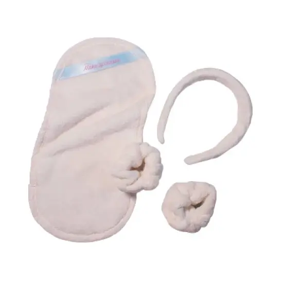 MakeUp Eraser Wifey Head Band/Wrist Guard/Wipe - 3ct image {1}