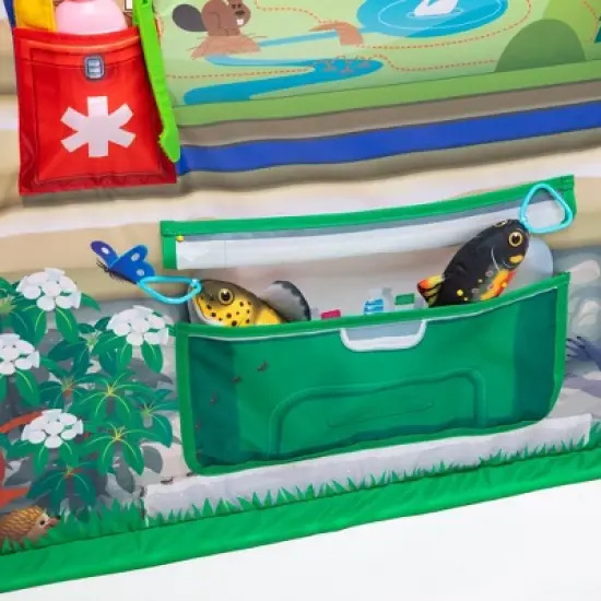 Melissa & Doug Let's Explore Park Ranger Cabin and Boat image {6}