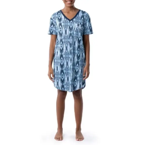 Wrangler Women's and Women's Plus V-Neck Nightgown image {9}