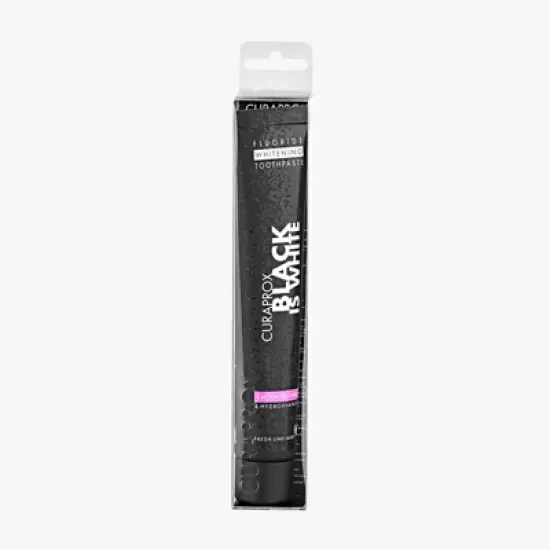 Curaprox Black Is White Toothpaste, 90 ml, Activated Carbon for Gentle Daily Whitening image {7}