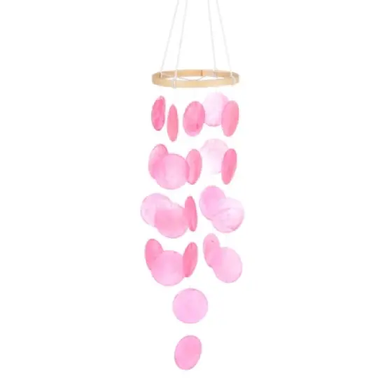 Unique Bargains Multipurpose Use Durable Sea Shell Coastal-Inspired Wind Chime 1 Pc image {7}