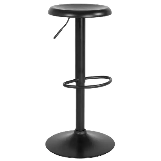 Emma and Oliver Adjustable Height Retro Barstool image {10}