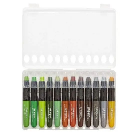 KINGART Gel Stick Crayons 48 Colors image {13}