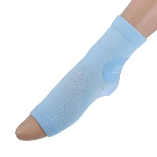 Unique Bargains Nylon Sport Compression Ankle Sleeve Socks 1 Pair image {4}