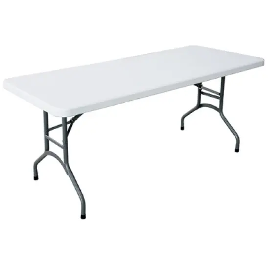 Plastic Development Group 800 Blow Molded Utility Portable Garage Sale Event Dining Banquet Table image {5}