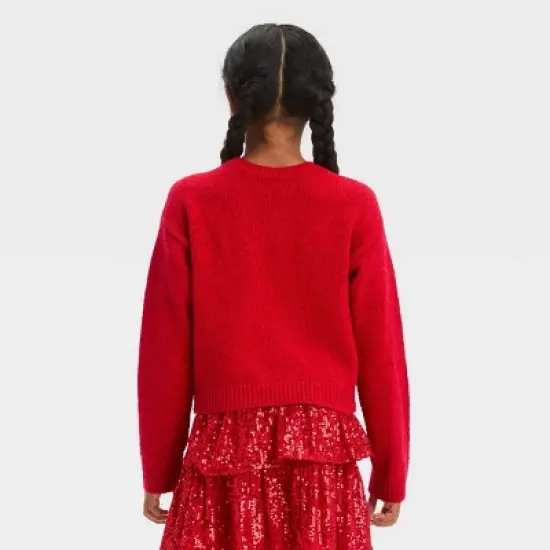 Girls' Pullover Sweater - Cat & Jack&trade; image {1}