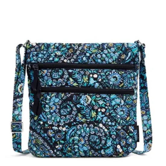 Vera Bradley Women's  Cotton Triple Zip Hipster Crossbody Bag image {18}