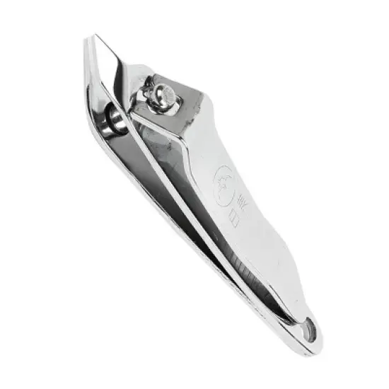 Unique Bargains Household Stainless Steel Slanted Tip Manicure Tool Pedicure Nail Clipper Cutter 1 Pc image {2}