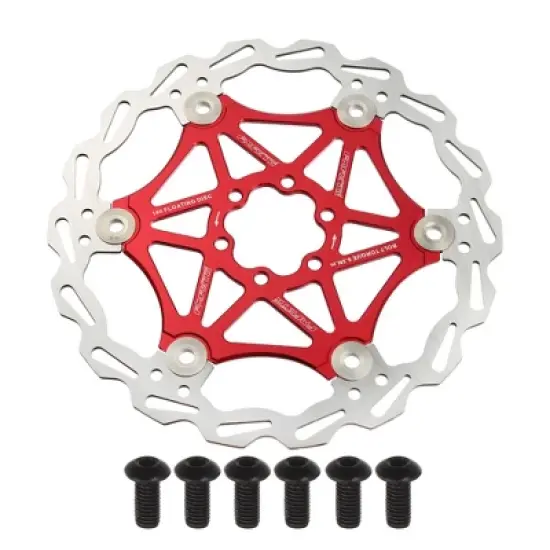 Unique Bargains Stainless Steel Bike Disc Brake Rotor for Road Mountain Bike BMX MTB 7.09" image {7}