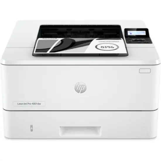 HP LaserJet Pro 4001dw Laser Printer, Black And White Mobile Print Up to 80,000 image {8}