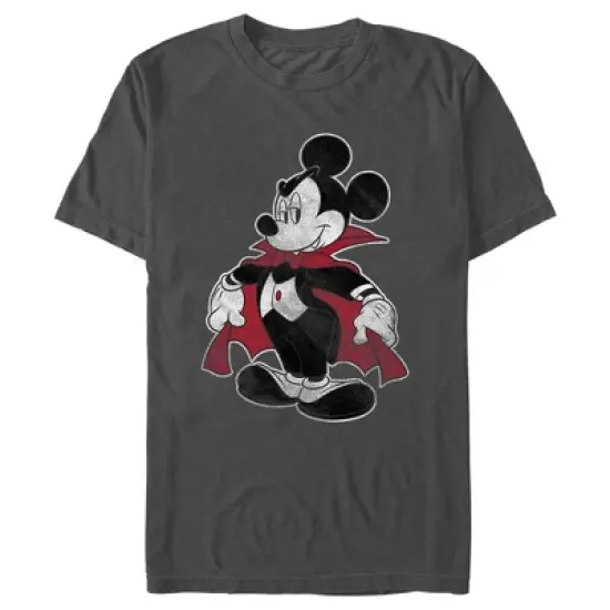 Men's Mickey & Friends Halloween Retro Vampire T-Shirt image {4}