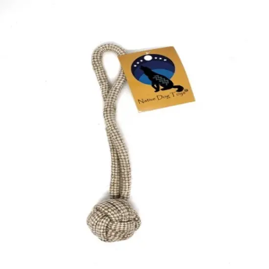 American Pet Supplies Eco-friendly Jute Tug Rope Toy image {1}