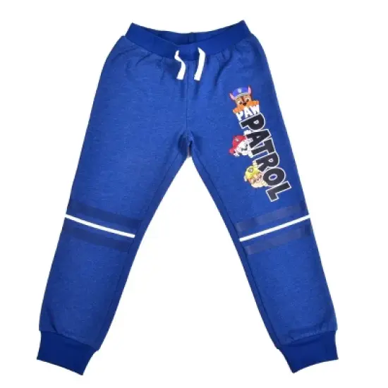 Nickelodeon Boy's Paw Patrol 2 Piece Drawstring Waist Jogger Pants Bundle Set for toddler image {2}