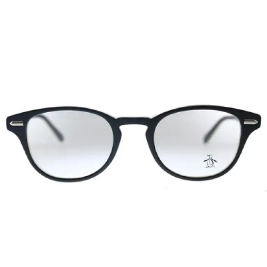 Original Penguin The Murphy BK Unisex Round Eyeglasses Black 46mm image {1}