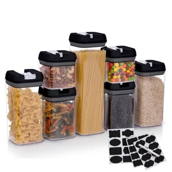 Cheer Collection Airtight Food Storage Containers, Set of 7 image {12}