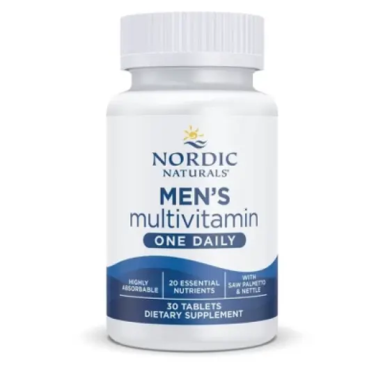 Nordic Naturals Men's One Daily Multivitamin Tablets - Unflavored - 30ct image {1}