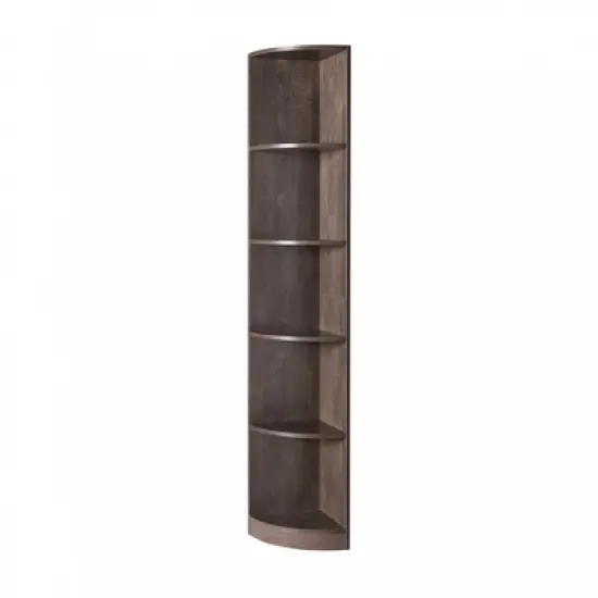 FC Design 5 Tier Corner Bookcase Wooden Display Shelf Storage Rack Multipurpose Shelving Unit image {14}