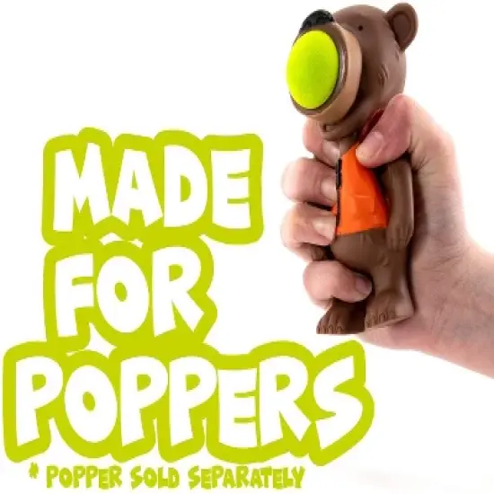 Hog Wild Green Foam Popper Refill Balls image {1}