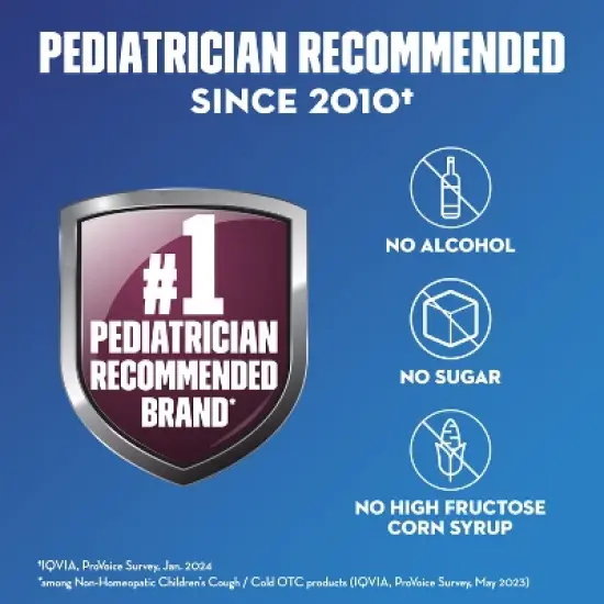 Mucinex Children's Multi-Symptom Cold Medicine Liquid - Very Berry - 4 fl oz image {9}