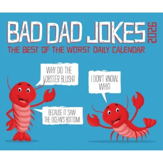 Willow Creek Press 2026 Bad Dad Jokes Box Calendar image {4}