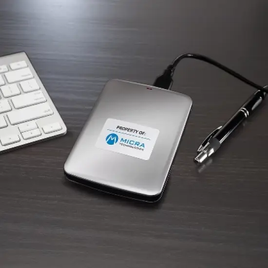 Avery Removable Rectangle Labels w/TrueBlock Technology 1 1/4 x 1 3/4 Glossy 256/PK 22828 image {6}