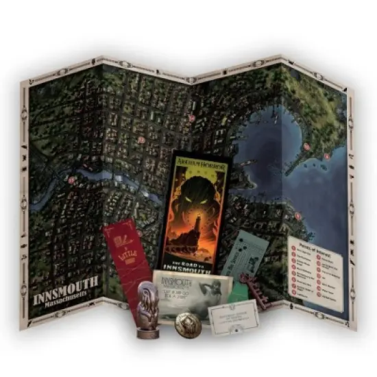 Asmodee The Road to Innsmouth Deluxe Edition Board Game image {3}