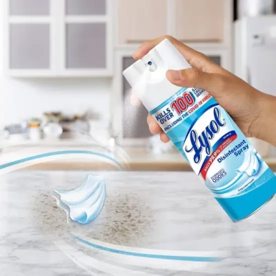 Lysol Crisp Linen Disinfectant Spray - 19oz/2ct image {2}