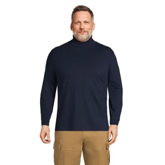 Lands' End Men's Super-T Turtleneck image {6}
