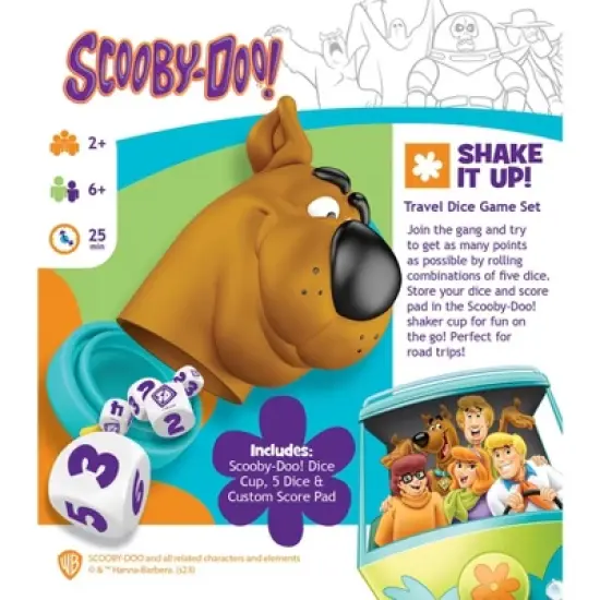 MasterPieces Officially Licensed Scooby Doo Shake It Up Dice Game for Families and Kids Ages 6 and Up image {3}