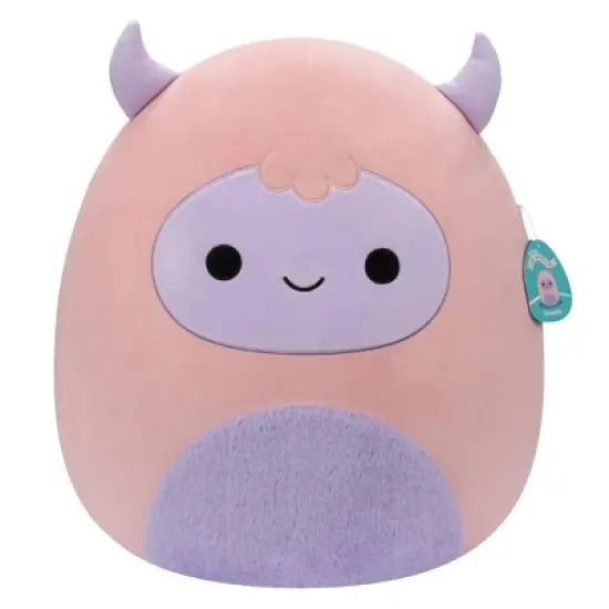 Squishmallows 20" Ronalda the Pink and Purple Yeti Plush Toy image {6}