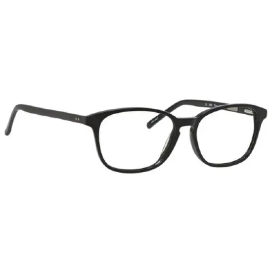 Ernest Hemingway H4699 Unisex Oval Frame Reading Eyeglasses in Black/Olive 51 mm image {1}
